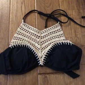 LSpace crochet halter top